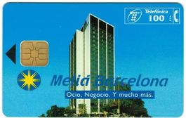 Telefonkarte Spanien P-114 Meliá Barcelona