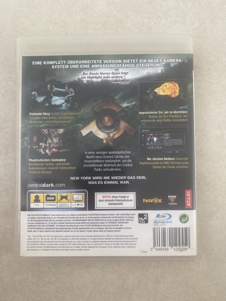 Sony Giochi: Alone in the Dark: Inferno PS3 – Usato da Suhr venduto da SchnapperCH 1