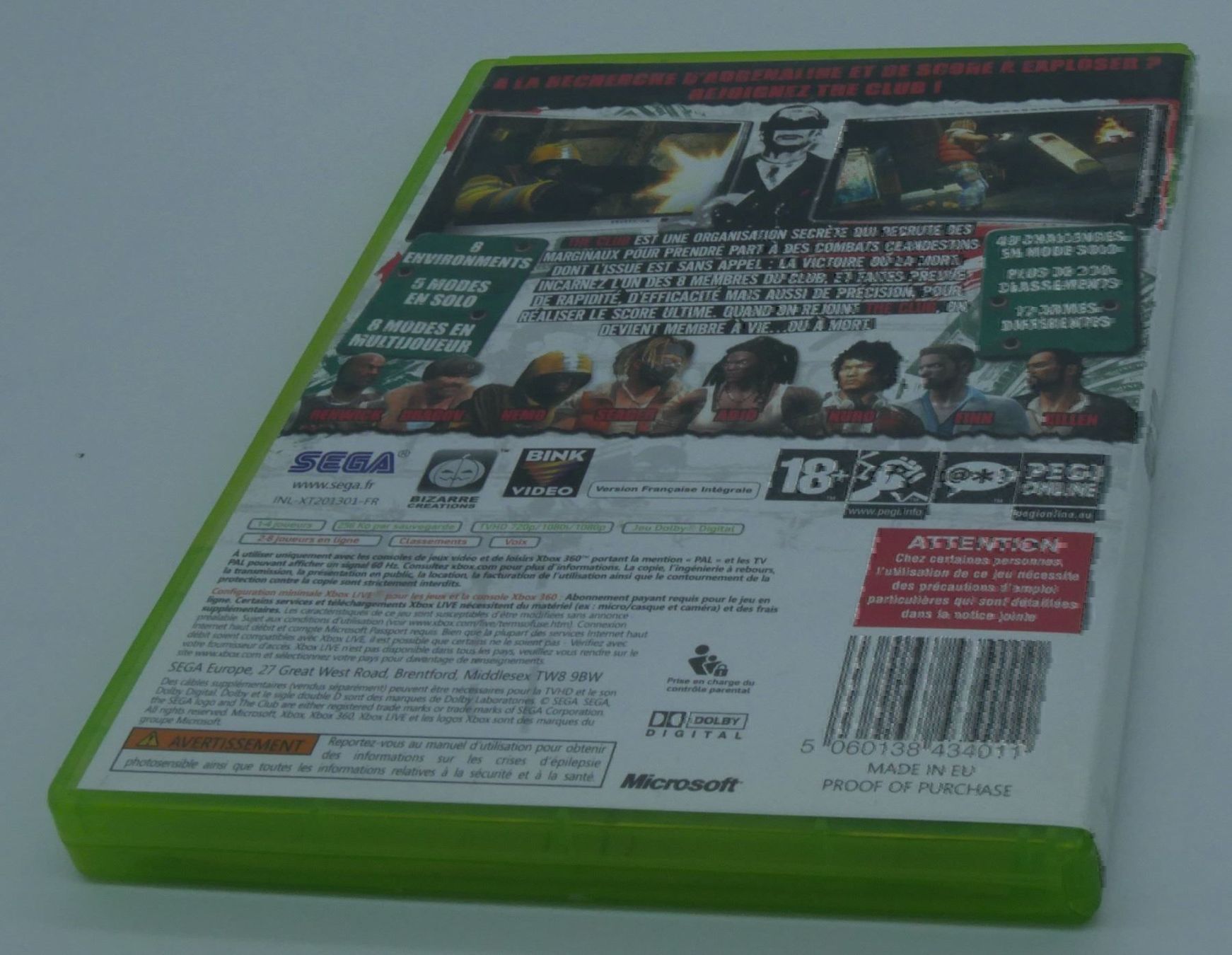 Microsoft Giochi: The Club Xbox360 – Usato da Genève venduto da Cardtreasure 2