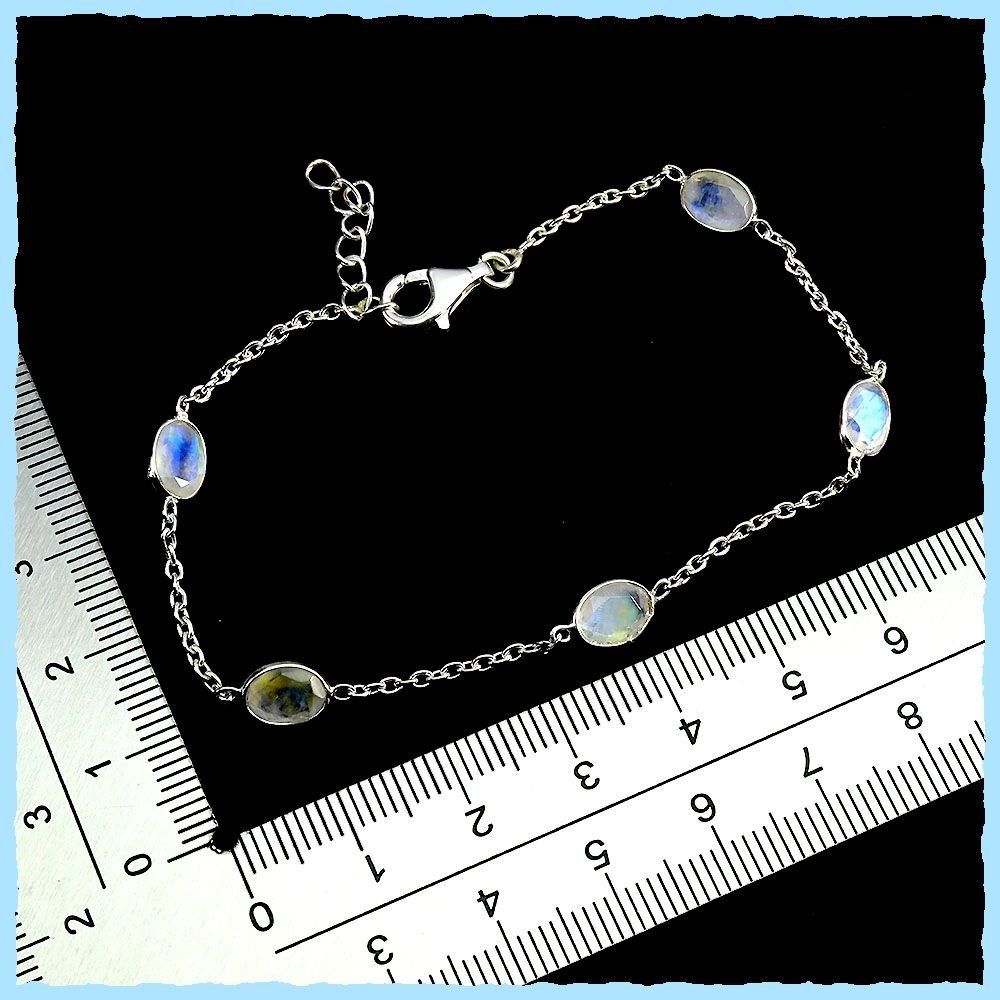 Bracciali & Braccialetti: ♛ Mondstein Armband 925 Silber – Nuovo e nell'imballaggio originale da Oberglatt ZH venduto da Hot-Spot 2