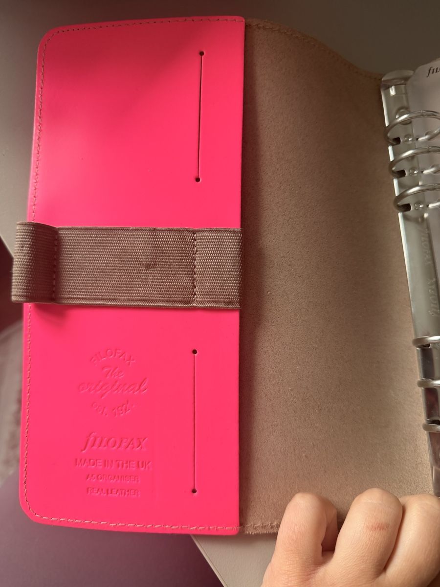 Calendari: Filofax Pinker Leder Organizer, A5 Format, Neuwertig! – Usato da Lohn-Ammannsegg venduto da barbaradacunha 4