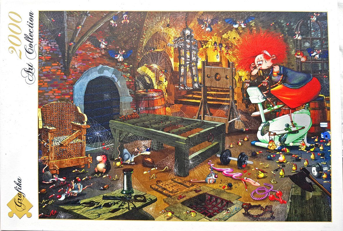 Puzzles: 2 Puzzle  von François Ruyer, 2000 Teile – Neu (gemäss Beschreibung) aus Brienz/BE von  1