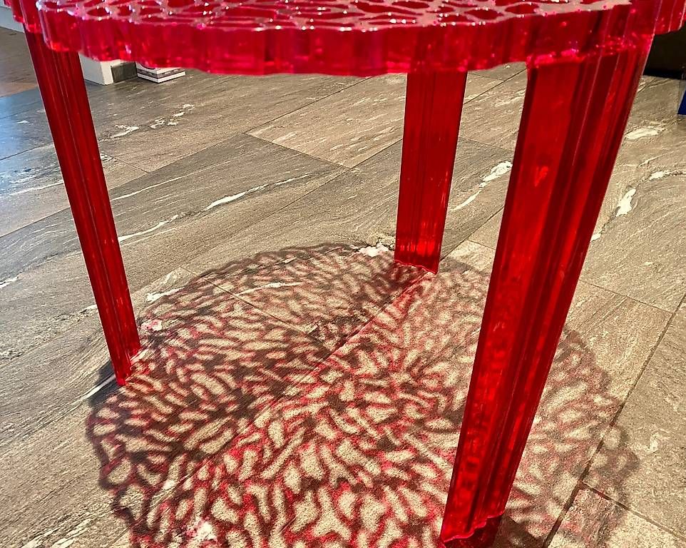 Tavoli: Kartell T-Table rot/transparent – Usato da Neerach venduto da Heronisland 2