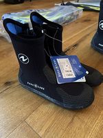 Aqualung Superzip Füsslinge 5mm Schuhe Tauchen, Gr. 38, NEU