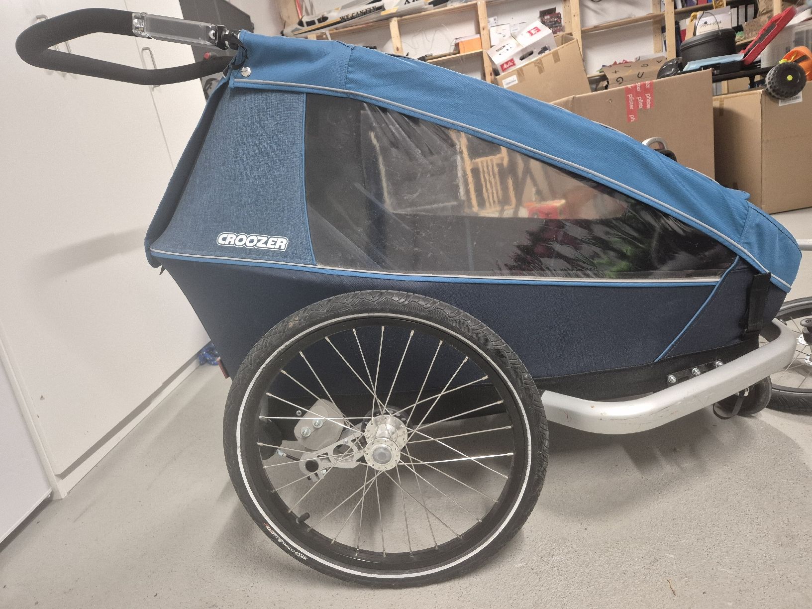 Croozer Rimorchi: Veloanhänger Croozer Kid plus for 2 – Nuovo (secondo la descrizione) da Eschenbach SG venduto da Mazol