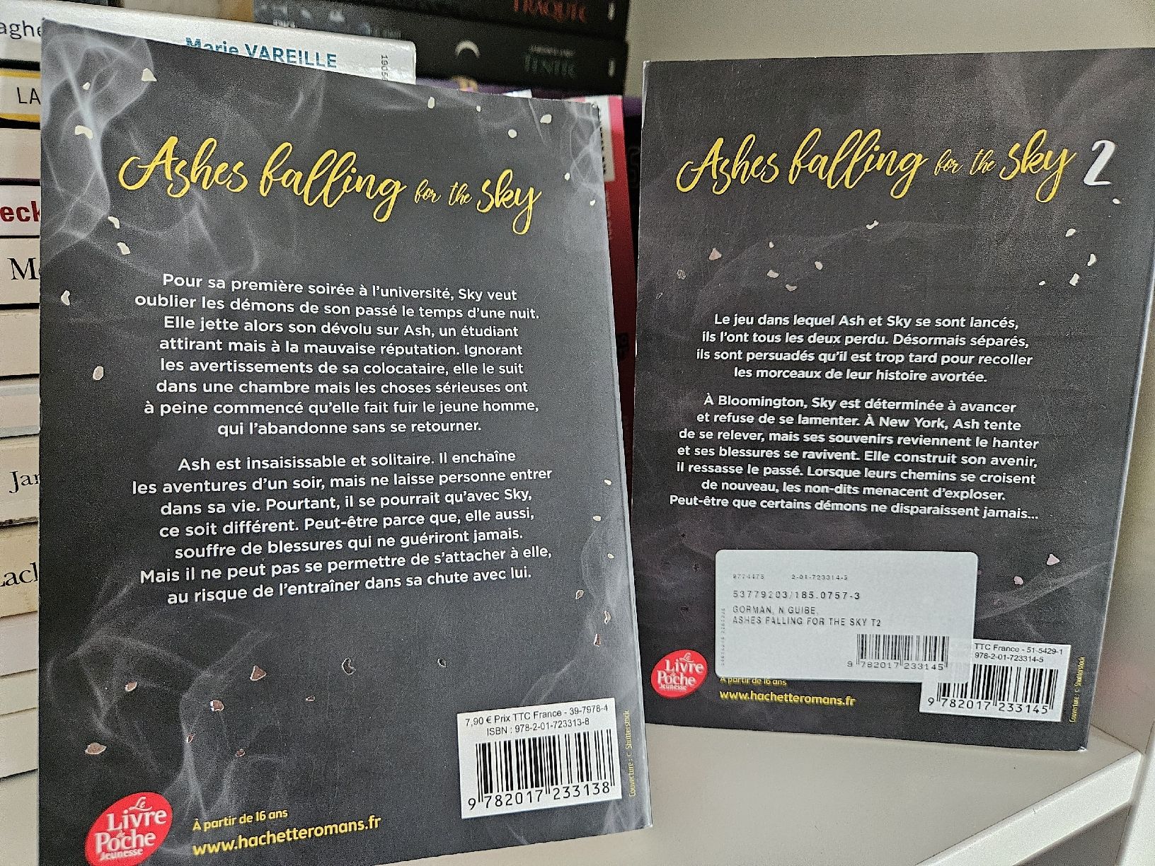 Libri: Ashes falling for de Sky - Nine Gorman, Mathieu Guibé livres – Nuovo (secondo la descrizione) da Yvonand venduto da Hannah24