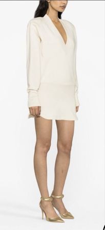 Weisses The Attico Kleid