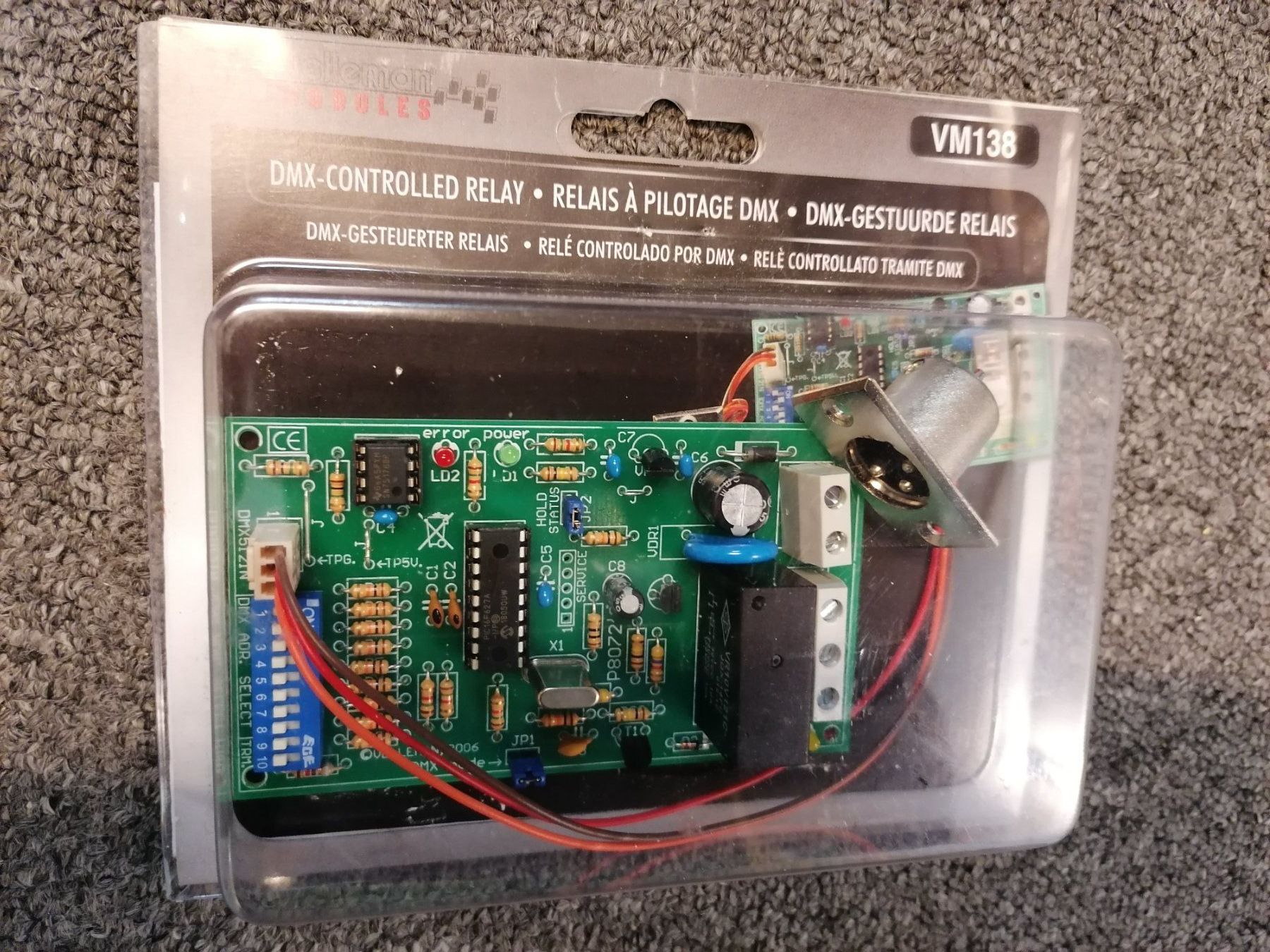 Elektronikbauteile: DMX , Relais, Disco, Switch, Bausatz, Elektronik – Gebraucht aus Niedergösgen von piccorx5
