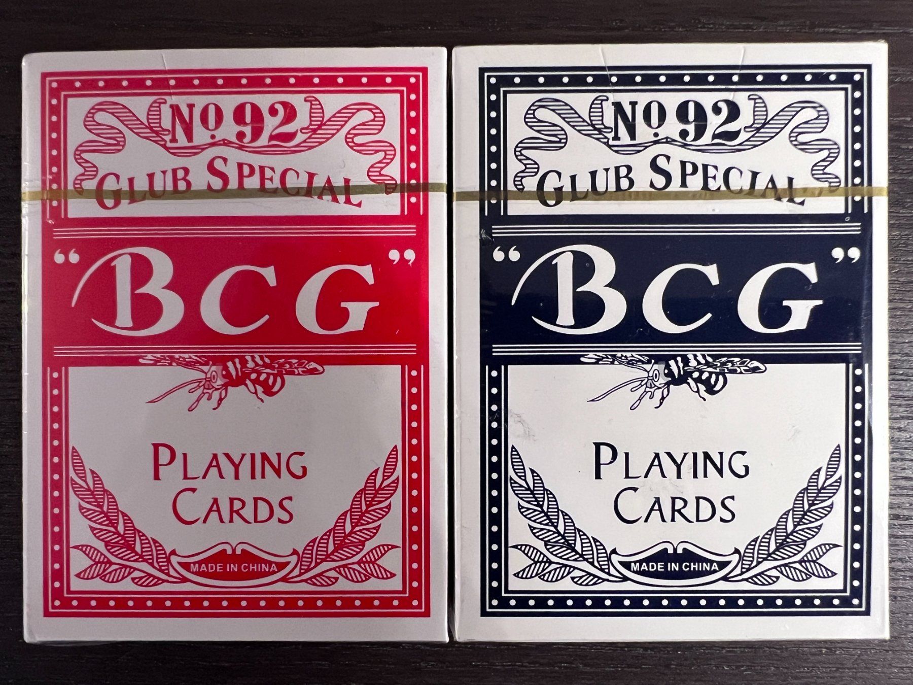 Giochi: Kartenspiel BCG blau & rot NEU – Nuovo e nell'imballaggio originale da Zürich venduto da F84