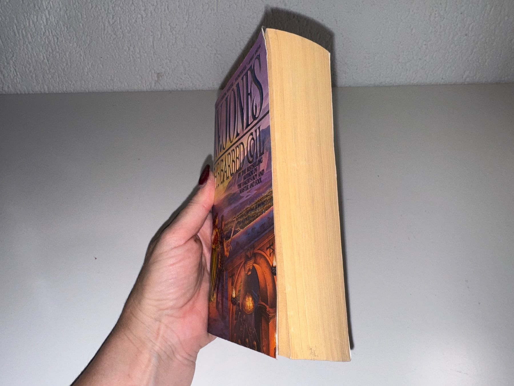 Libri: NOVEL: J. V. Jones, The barbed Coll – Usato da Grosswangen venduto da English_books 1