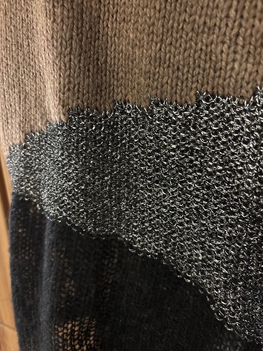 T-shirt: Strickpulli mit speziellem Farbverlauf, Grösse S/M – Usato da Zürich venduto da Tea01 2