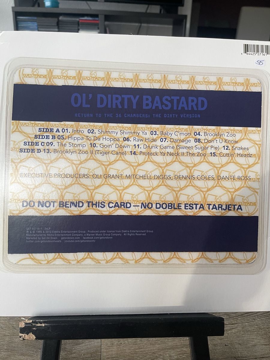 Dischi in vinile: Old Dirty Bastard / Return To the 36 Chambers – Nuovo (secondo la descrizione) da Dagmersellen venduto da stonefinger 1