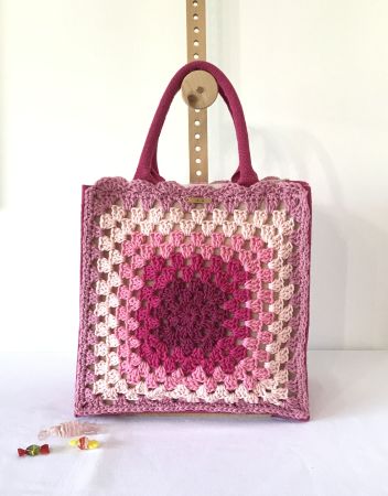 Granny Bag UNIQUE - Borsa fatta a mano all'uncinetto