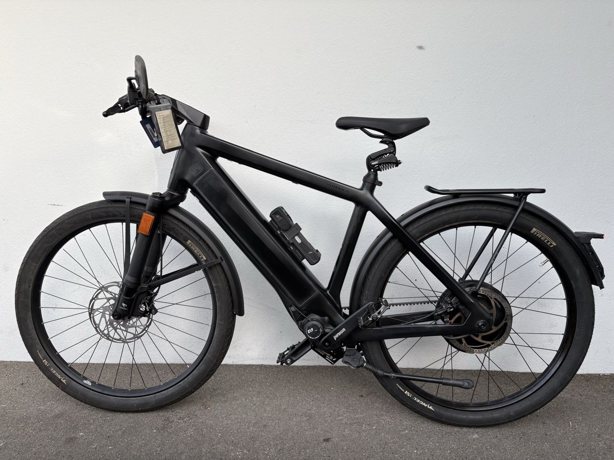 Stromer Vélos: Stromer ST3 Pinion, Gr. L, 45 km/h mit Federgabel – D'occasion à Biel/Bienne par dalbotex