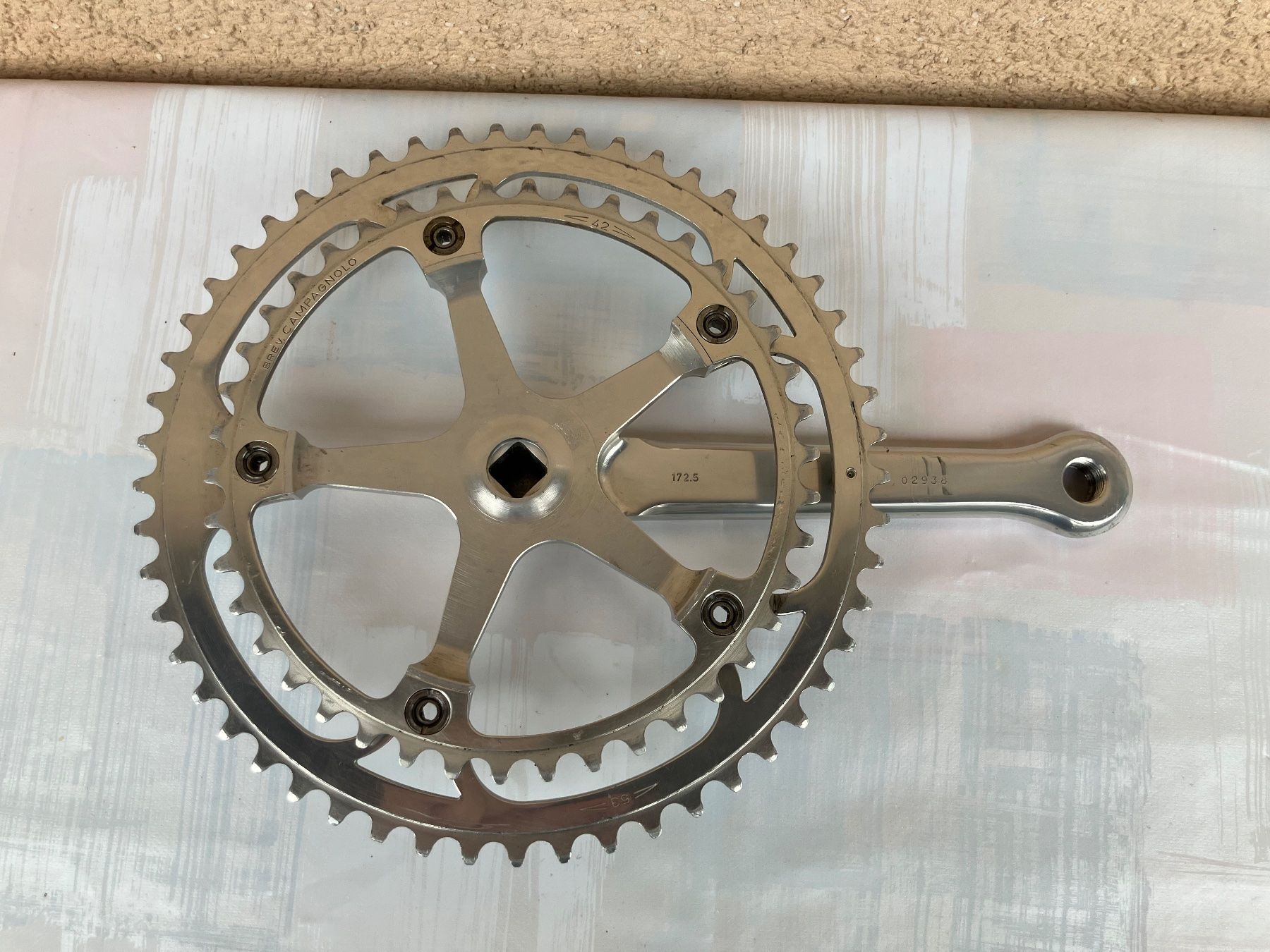 Campagnolo Pezzi di ricambio: Campagnolo 50th Anniversary Kurbeln – Usato da Trimbach venduto da cendira 4