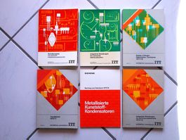 6 Daten-Schaltungsbücher ITT-Siemens