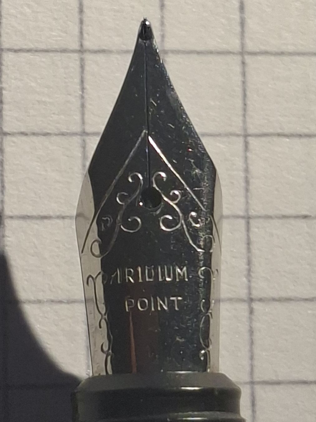 Penna & Evidenziatori: Füllfederhalter Iridium Point Holzoptik.Neu – Nuovo (secondo la descrizione) da Uster venduto da mak_mw2n
