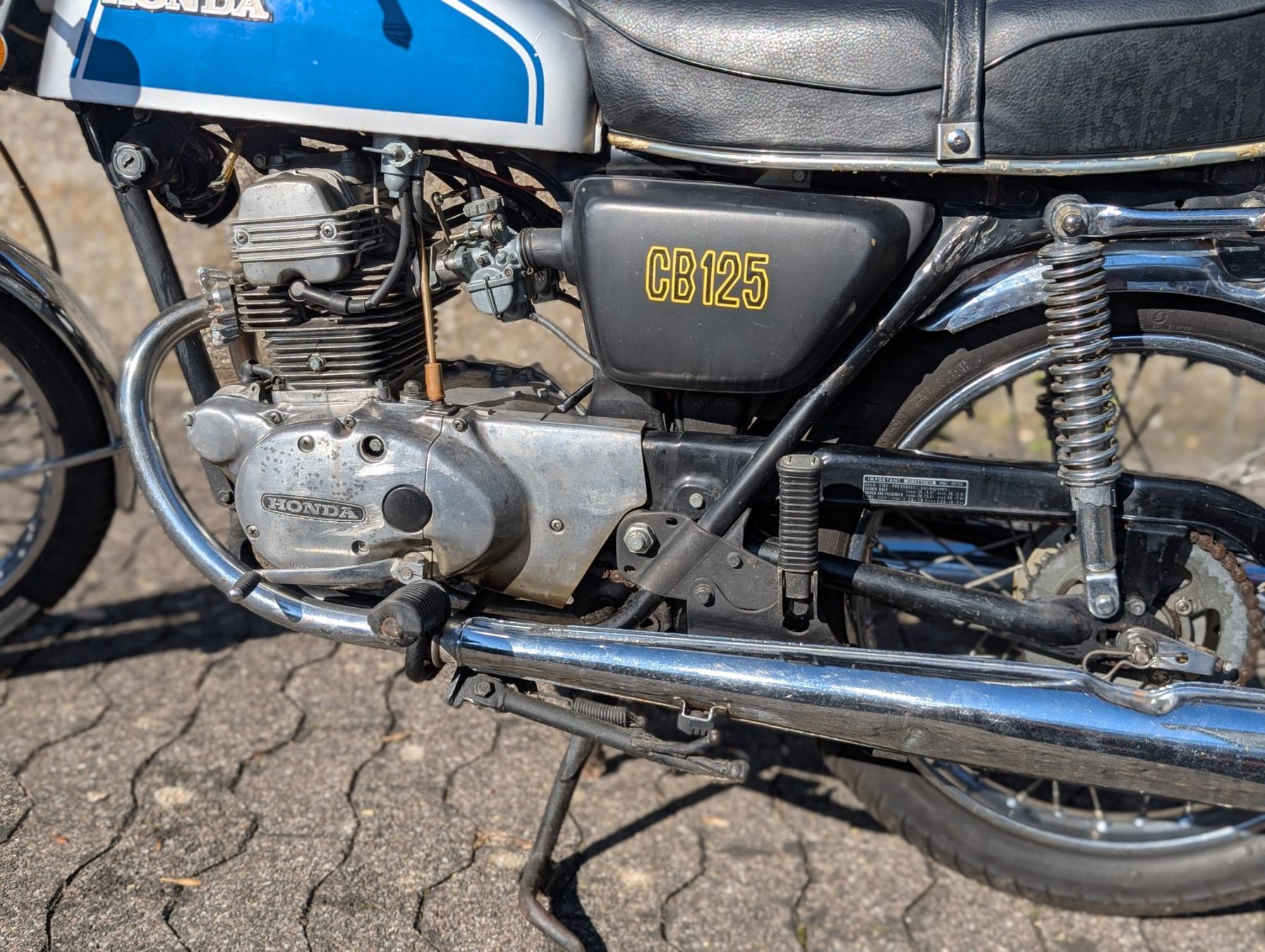 Honda Strasse: Honda CB 125 K Oldtimer – Gebraucht aus Wiezikon b.Sirnach von Romsche 9