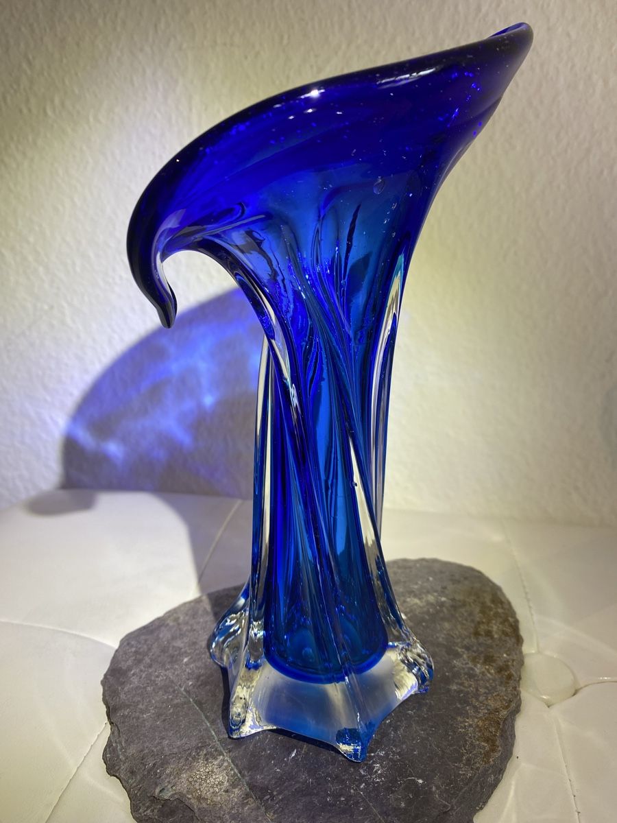 Murano Vasi & Recipienti: Murrano-Vase kobaltblau – Nuovo (secondo la descrizione) da Männedorf venduto da Maru83 2