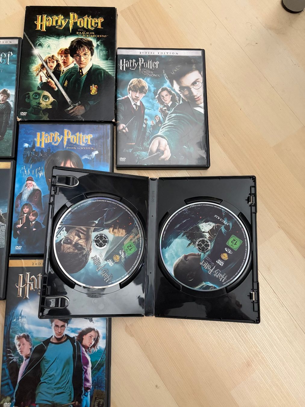 Alle DVDs: Harry Potter Sammlung – Gebraucht aus Mollis von Hg 1