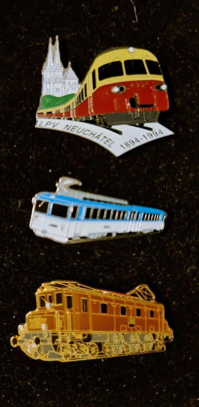 SBB/CFF/FFS Modellini di ferrovie: Pin's Schmid Muller Design – Nuovo (secondo la descrizione) da Cortaillod venduto da signep 8