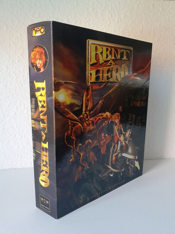 PC Game Rent-a-Hero 1998 Big Box mit Klappcover 1A Zustand (Neu (gemäss ...