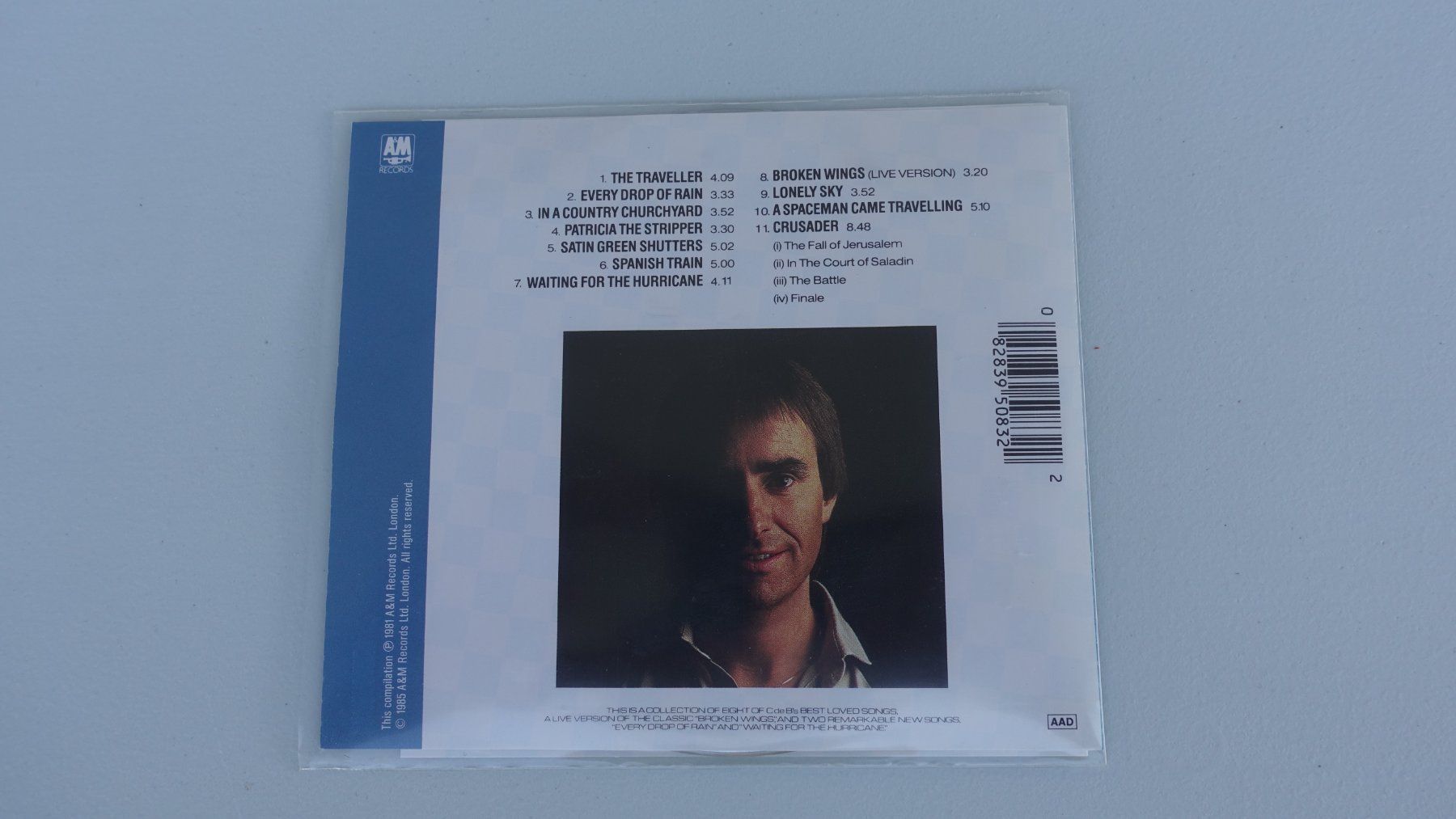 CDs: CD - Chris de Burgh - BEST MOVES – Gebraucht aus Schwyz von Burnsdesign 1
