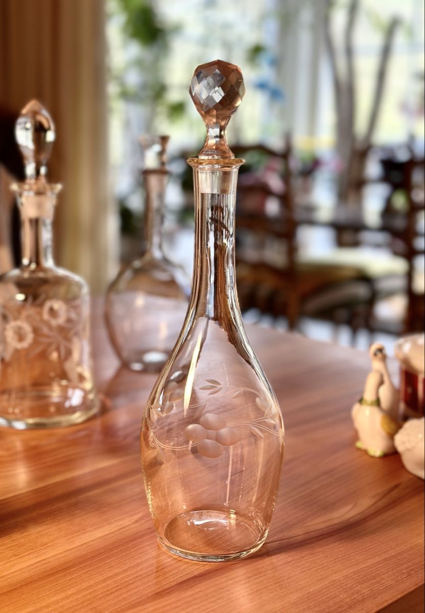 Caraffe: Kristallkaraffe für Weine – Usato da Ebnat-Kappel venduto da BoutiqueBijoux