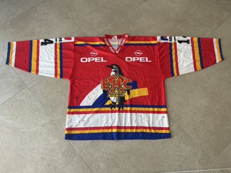 Maillot/Trikot HC Bienne/ EHC Biel XL #14 STEINEGGER