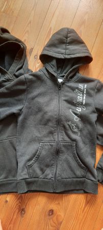 Hoodie schwarz 2x 146/156