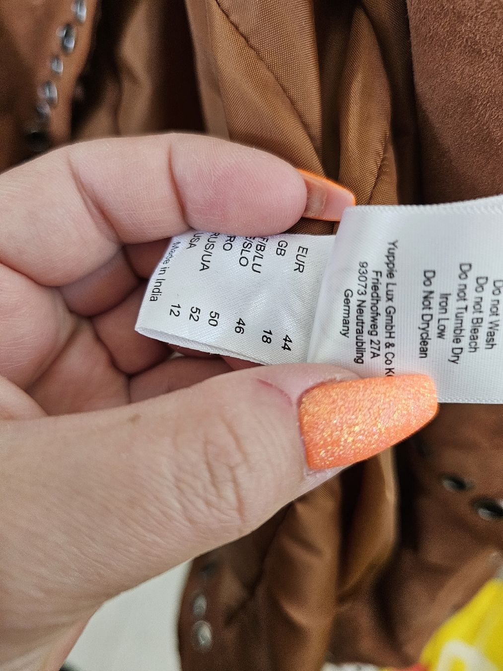 Jacken: Tesini Lederjacke 44 100% Leder – Neu (gemäss Beschreibung) aus Berg TG von lisboa.sky 1