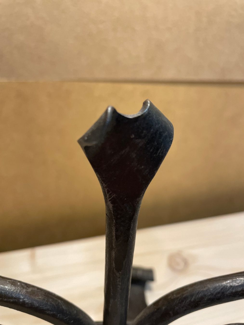 Portacandele: Handgeschmiedeter Kerzenhalter 2armig in schwarz – Usato da Meilen venduto da Mimi003 6