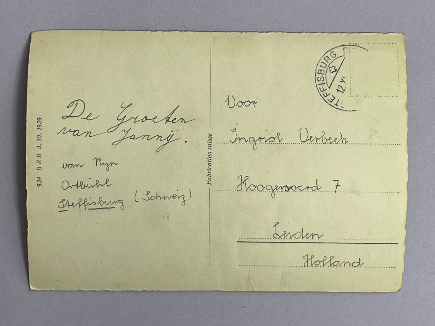Cartes postales: Thun mit Blümlisalp – D'occasion à Steg VS par danwer74 1
