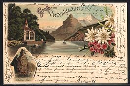 Litho Vierwaldstätter-See, Partie an de