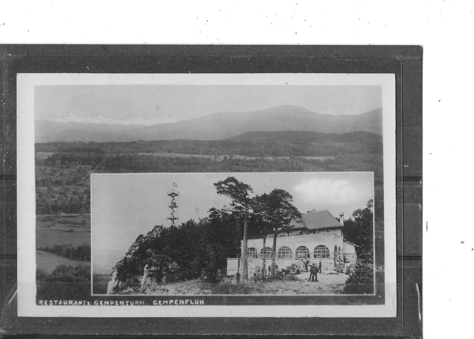 Ansichtskarten: SO Gempenfluh 1940 Restaurant Gempenturm – Gebraucht aus Schocherswil von Wilare
