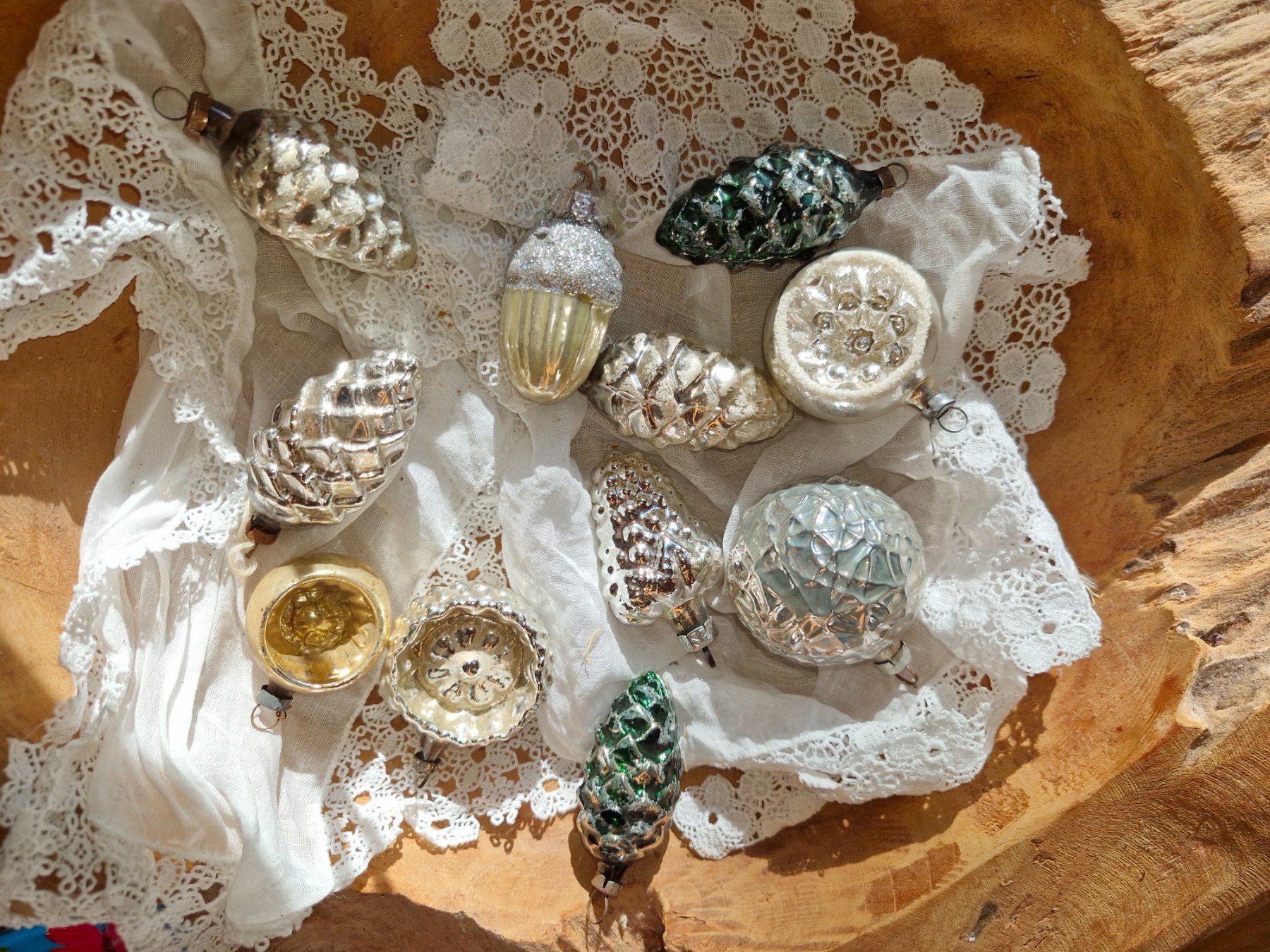 Toutes les décorations: alter Christbaumschmuck – D'occasion à Guarda par rue_bpd7
