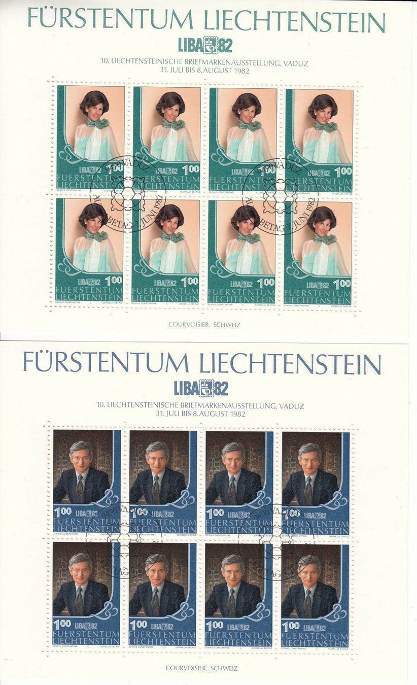 Tutti i francobolli: LBK 736 - 737 Bogen mit ET – Usato da Bürglen TG venduto da StampGraf
