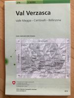 Landkarte Val Verzasca 1:50’000