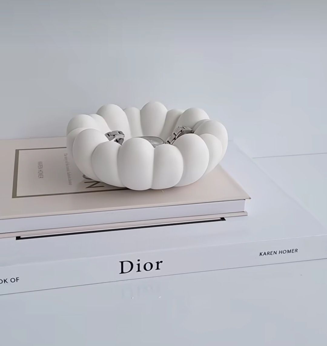Tutte le decorazioni: Schale Blumenform Weiss Deko oder Schmuckschale neui Handmad – Nuovo e nell'imballaggio originale da Erlinsbach SO venduto da Inspirierend 4