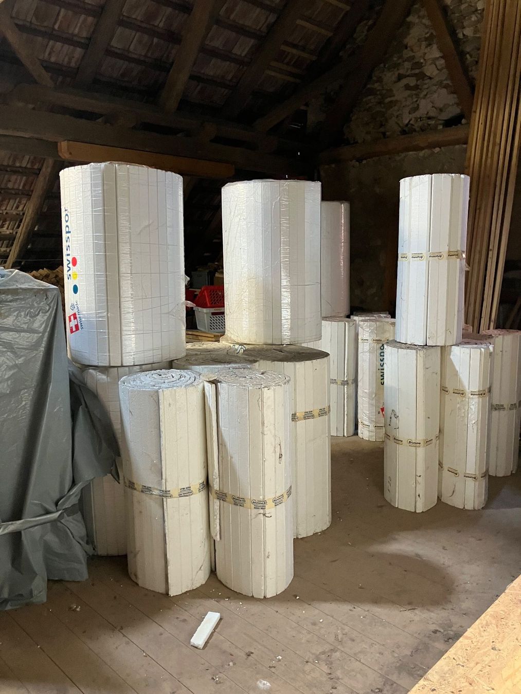 Matériau de remplissage: Bodendämmung EPS Rollisolation – Neuf avec emballage d'origine à Birrhard par babarum 1