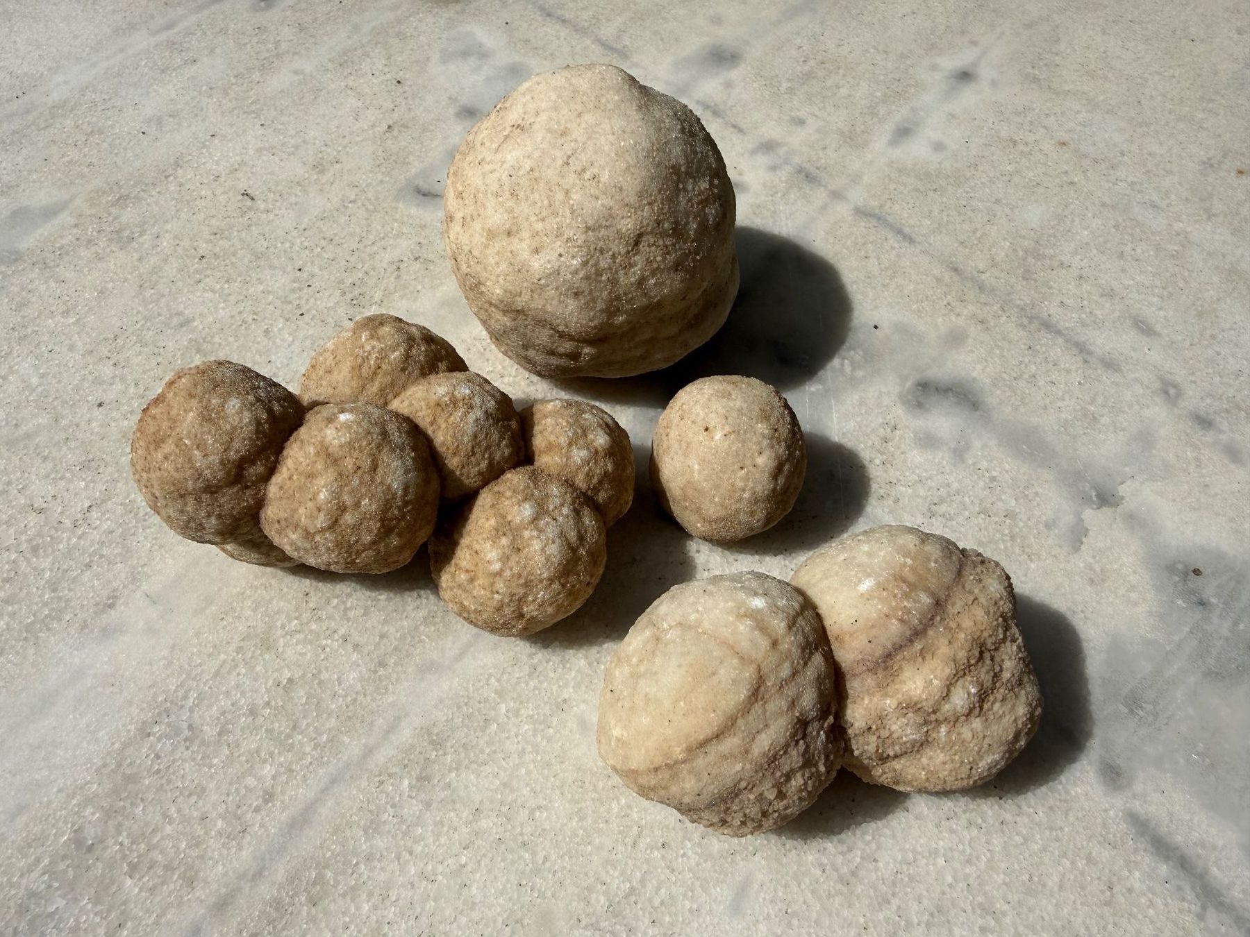 Mineralien & Heilsteine: Fossil Cluster Konkretionen (?) – Gebraucht aus Rorbas von tun_m7fz 1