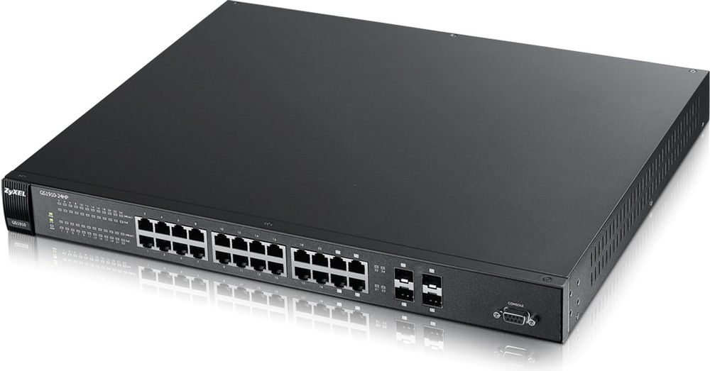Zyxel 24 Port PoE GS191024HP GigaBit Switch Kaufen auf Ricardo