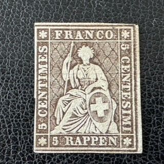 Tutti i francobolli: Strubel 22G/22B4, ungebraucht – Nuovo (secondo la descrizione) da Stallikon venduto da HILDECH1