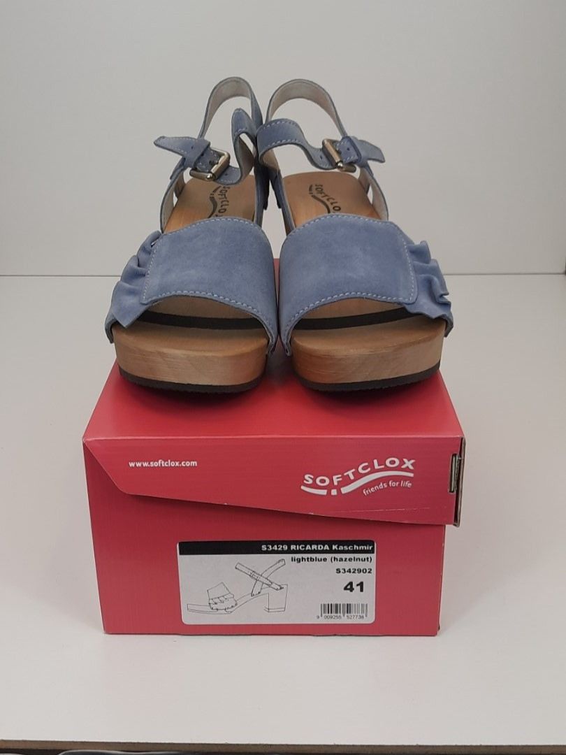 Softclox Damenschuhe: SOFTCLOX RICARDA Kaschmir lightblue (hazelnut) Gr. 41 – Neu und originalverpackt aus Seuzach von VT-Collections1 9