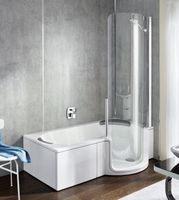 117 Badewanne Artweger Twinline 1 + Whirlpool, 180x80/100cm