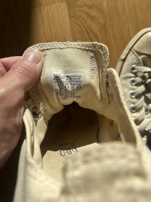 Damenschuhe: Converse in Gelb, Grösse 37/38 – Gebraucht aus Zürich von mar_adentro 3