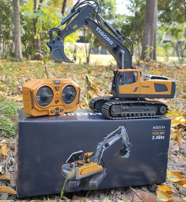 Modellismo RC: Rc Modellauto Bagger Muldenkipper Bulldozer – Nuovo e nell'imballaggio originale da Weinfelden venduto da Zalero 1