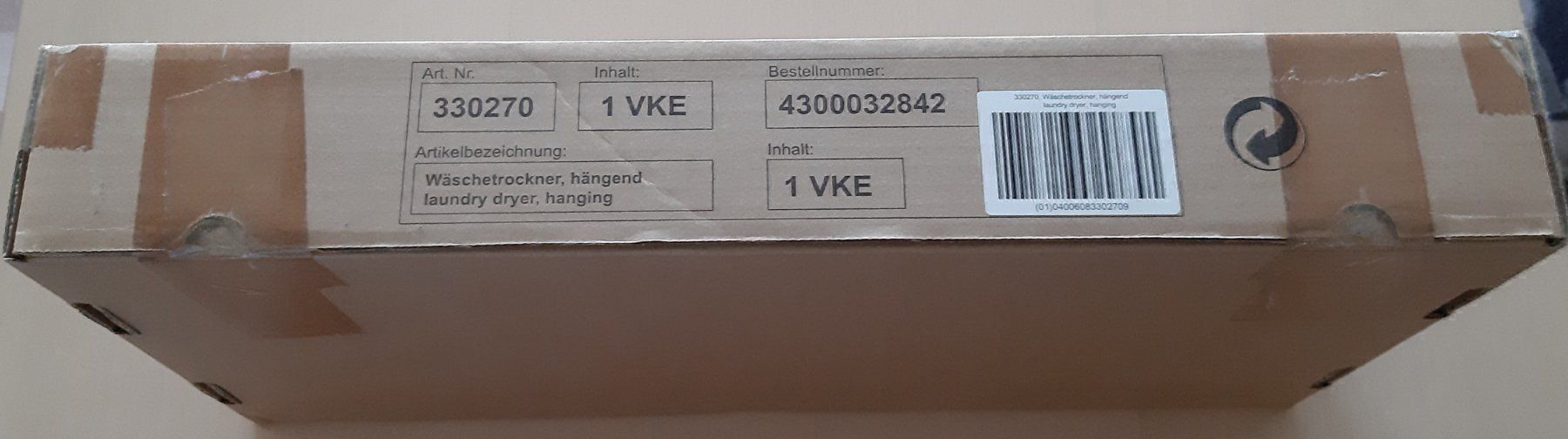 Portasciugamani: TCHIBO Wäschetrockner, Hängend Laundry – Nuovo e nell'imballaggio originale da Seuzach venduto da VT-Collections2 1