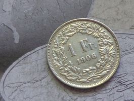 1 Fr. 1906 B - Très belle pièce