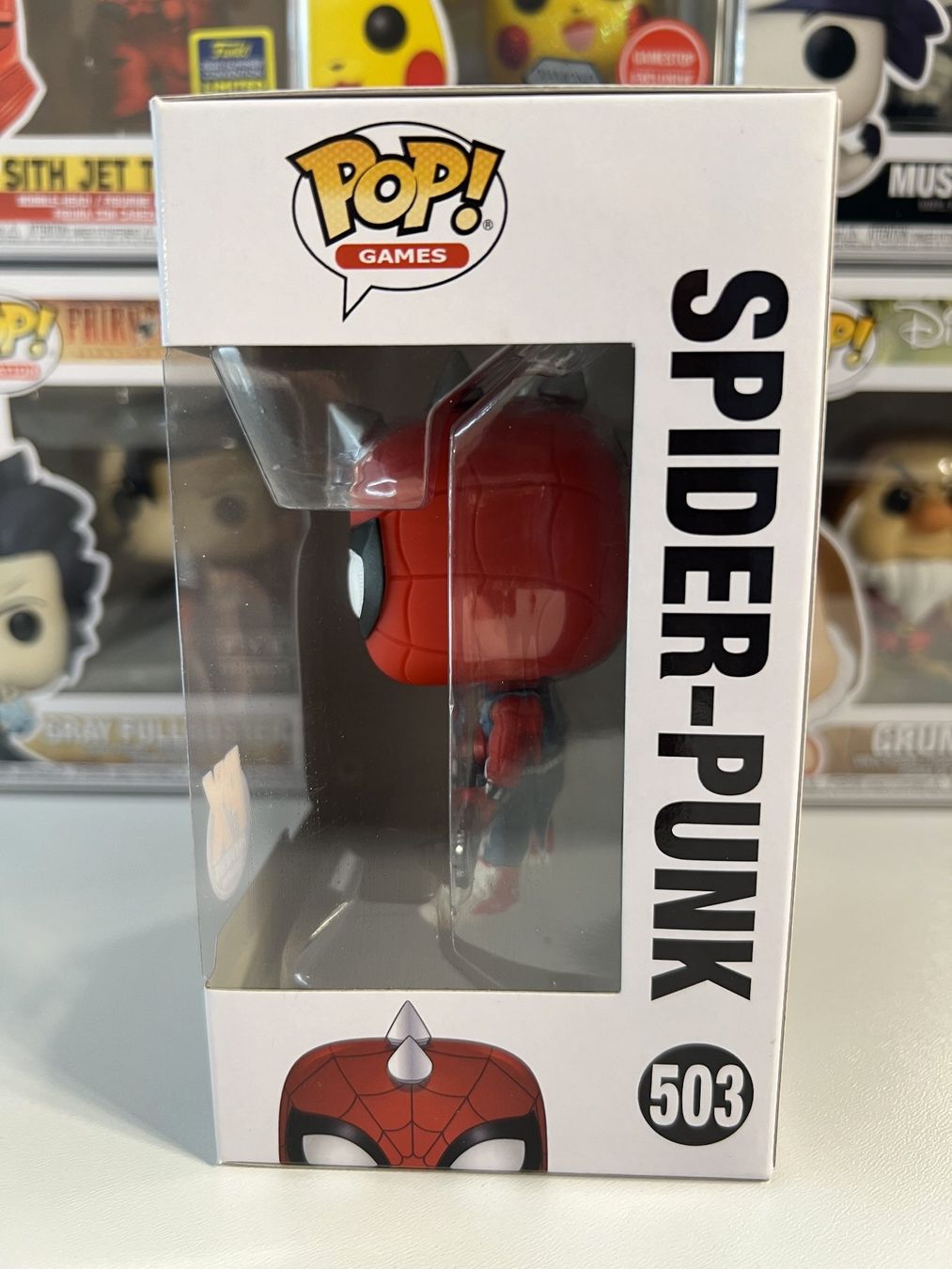Funko Statuette: Funko POP! Marvel Spider-Man - Spider-Punk Edition Limitée – Nuovo e nell'imballaggio originale da Le Mouret venduto da perfectbijou 3